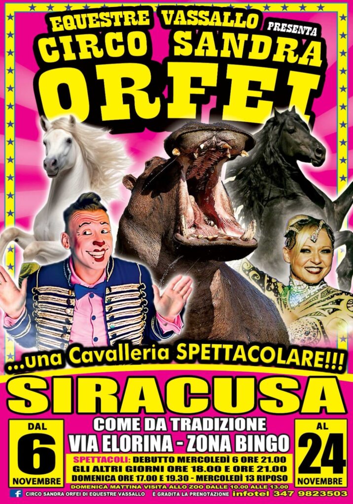 Sandra Orfei a Siracusa