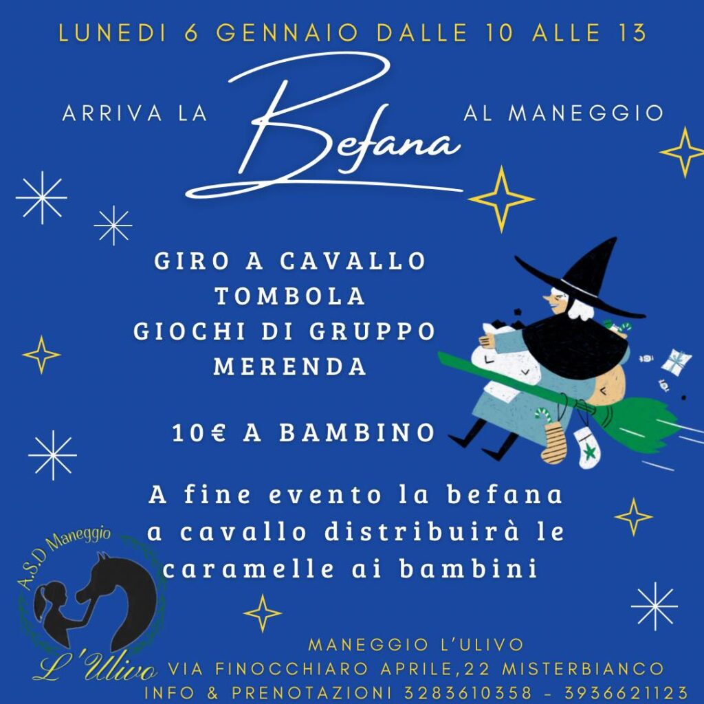 Befana a cavallo